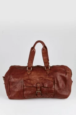 Leather Weekender Bag