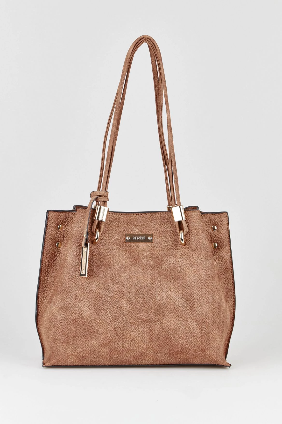 Weave Double Cord Strap Tote Bag 3 Weave Double Cord Strap Tote Bag