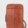 Leather Zip Top Phone Crossbody -Luggage Sales Shop 3199659 1
