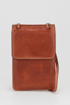 Maya Leather Phone Crossbody
