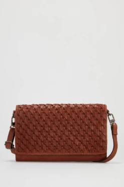 Zurra Leather Flap Over Crossbody