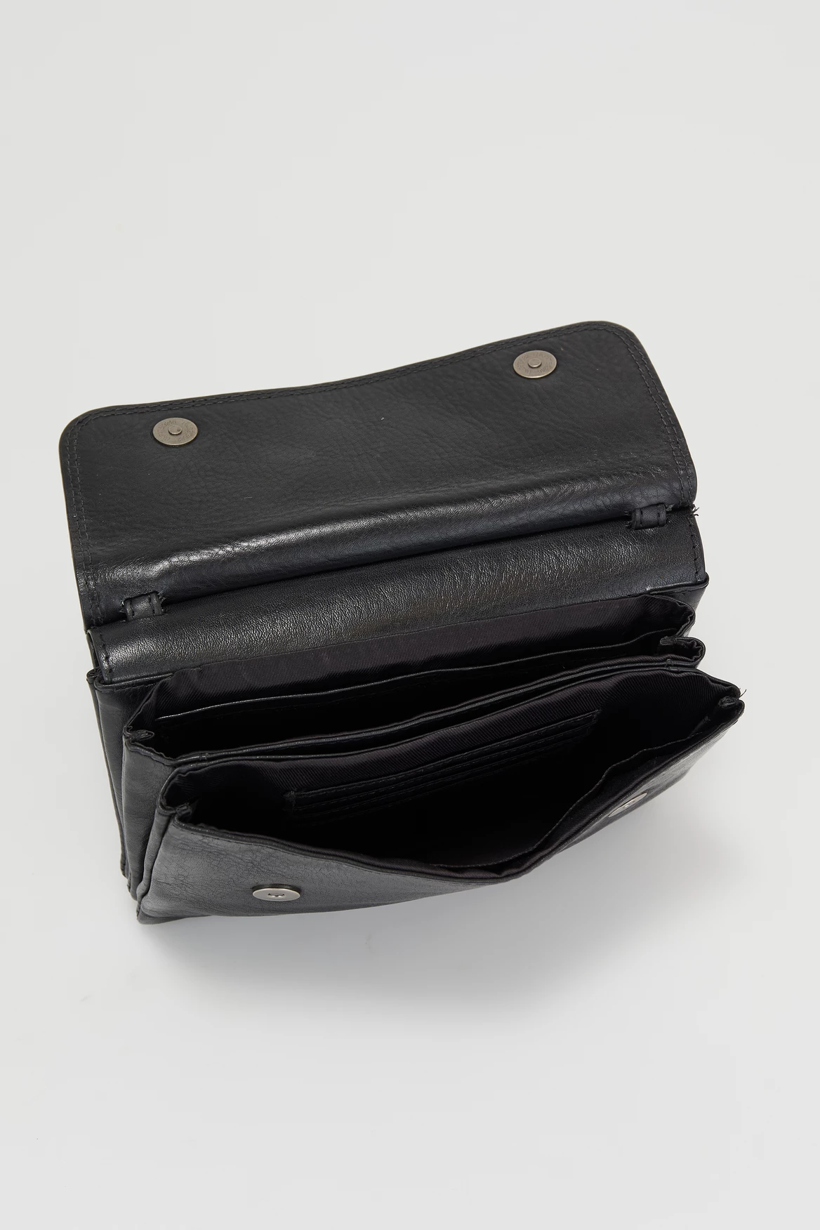 Maya Leather Double Flap Crossbody 5 Maya Leather Double Flap Crossbody - Image 3