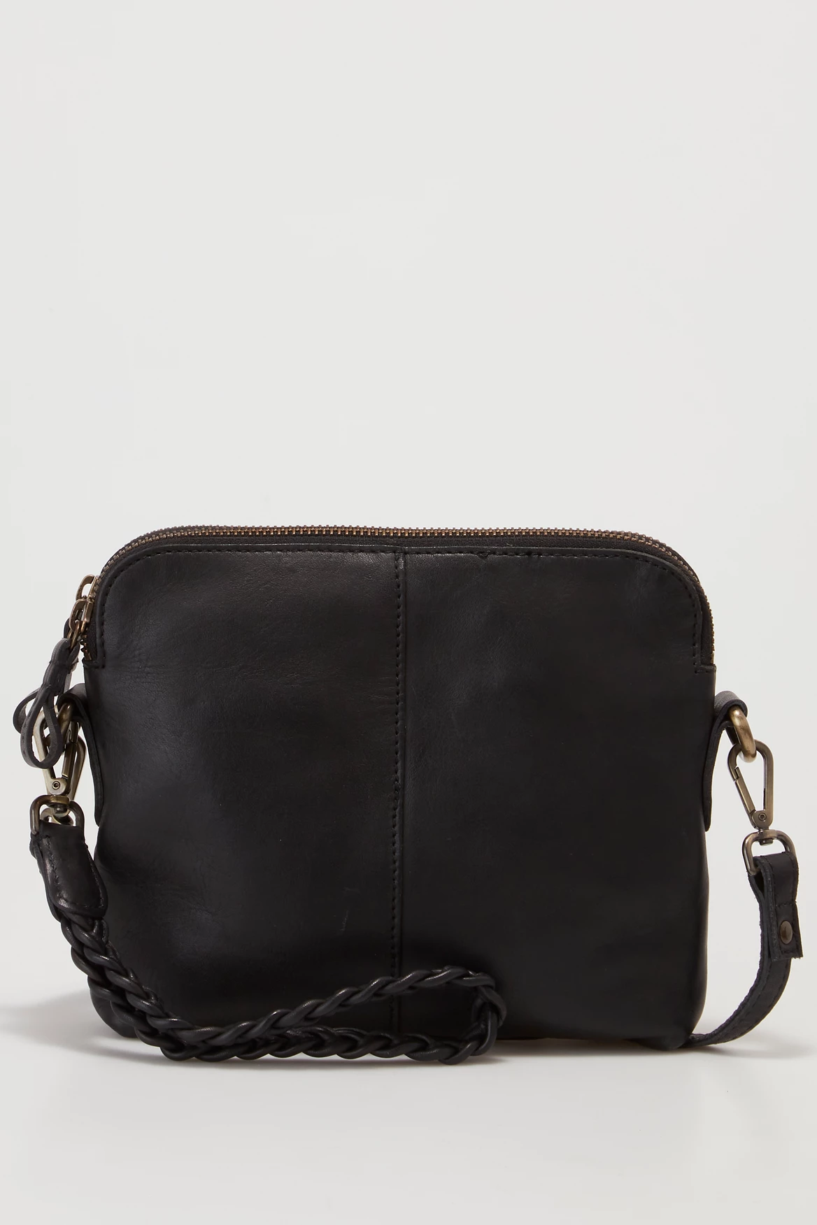 Skye Leather Twist Crossbody Bag 3 Skye Leather Twist Crossbody Bag