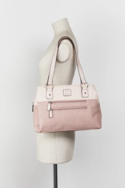 Linen Look Tote Bag 9 Linen Look Tote Bag -Luggage Sales Shop 3208632 4