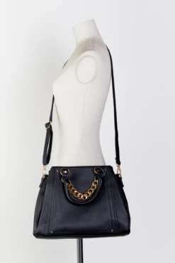 Shopper Bag With Chain -Luggage Sales Shop 3211036 4