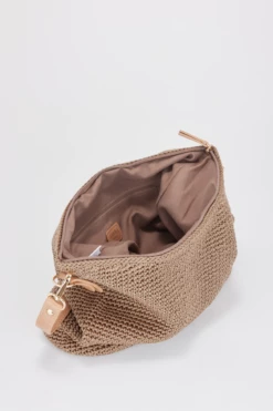Rayon Crochet Bucket Bag -Luggage Sales Shop 3211599 3