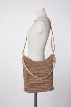 Rayon Crochet Bucket Bag -Luggage Sales Shop 3211599 4