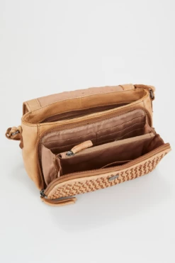 Zurra Leather Flapover Bag -Luggage Sales Shop 3211648 3