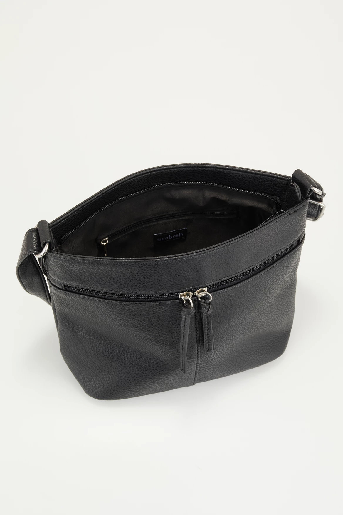 Twin Zip Crossbody Bag 5 Twin Zip Crossbody Bag - Image 3