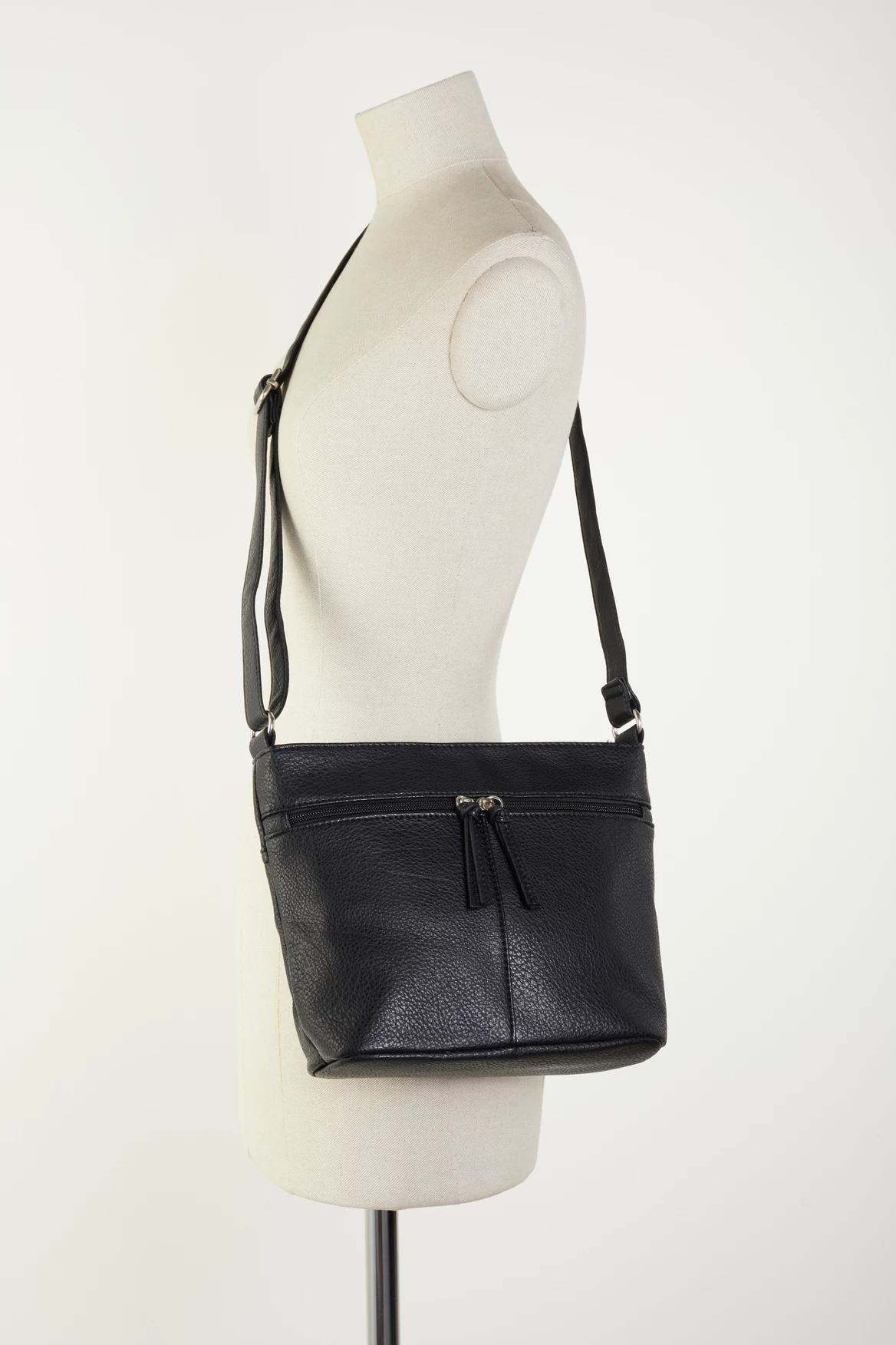 Twin Zip Crossbody Bag 6 Twin Zip Crossbody Bag - Image 4