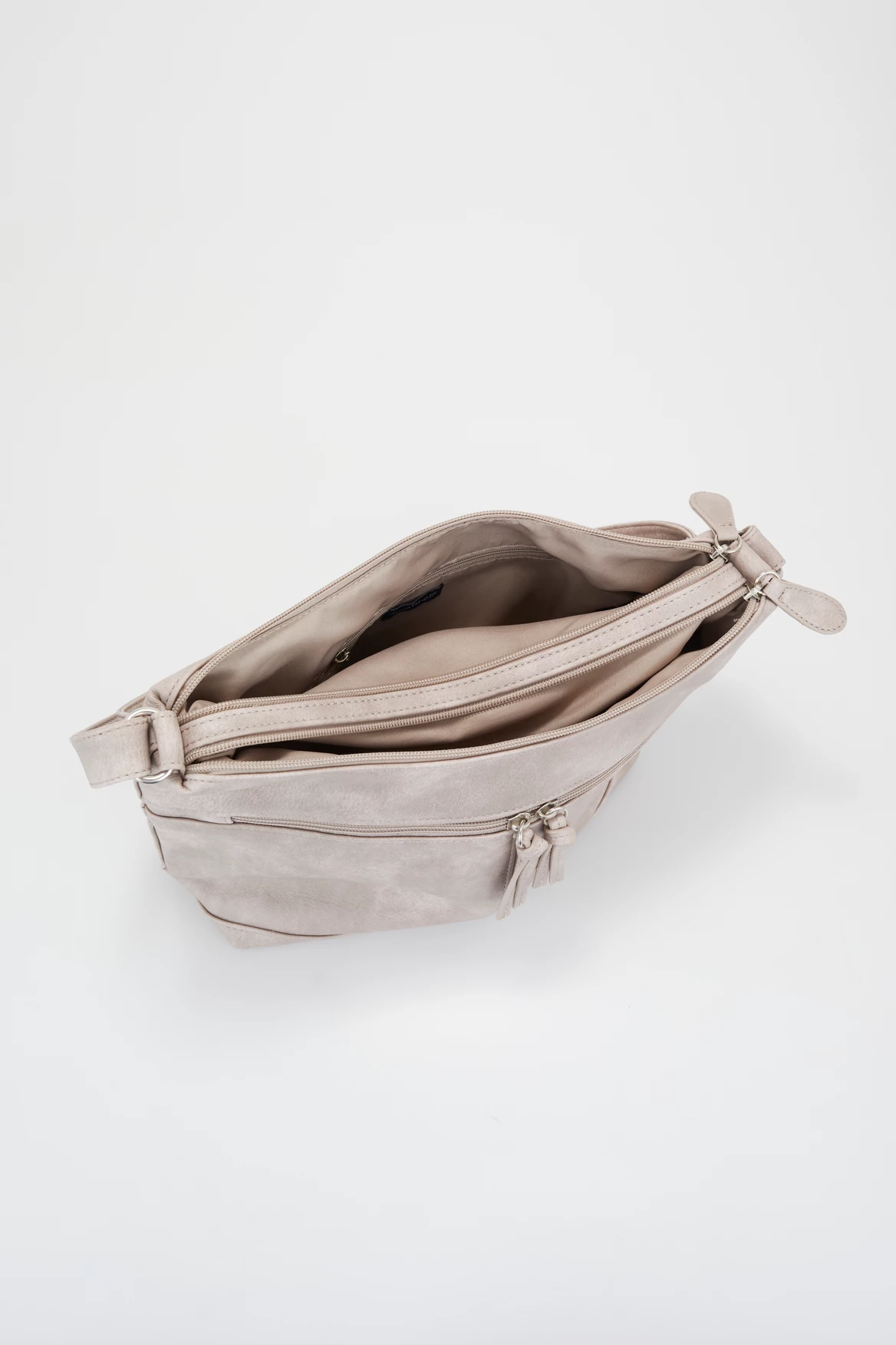 Twin Zip Large Crossbody Bag 5 Twin Zip Large Crossbody Bag - Image 3