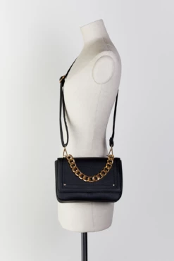 Chain Detail Flapover Bag -Luggage Sales Shop 3211864 4 687f8865 66dc 42d3 b96d 58ca621af3e7